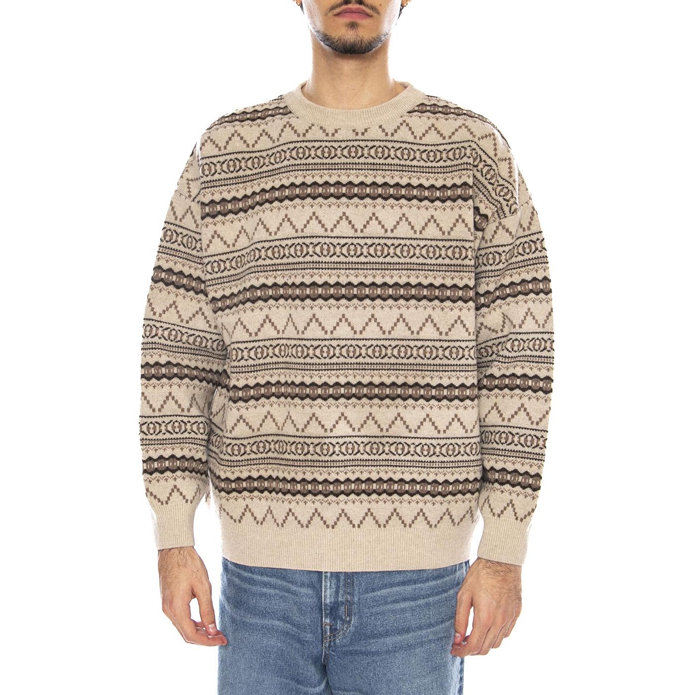 Khumalo Olow Sweater Multioclore - Maglione Girocollo Uomo Multicolore PU-KHUM-MU MULTICOLOR OLOW 
