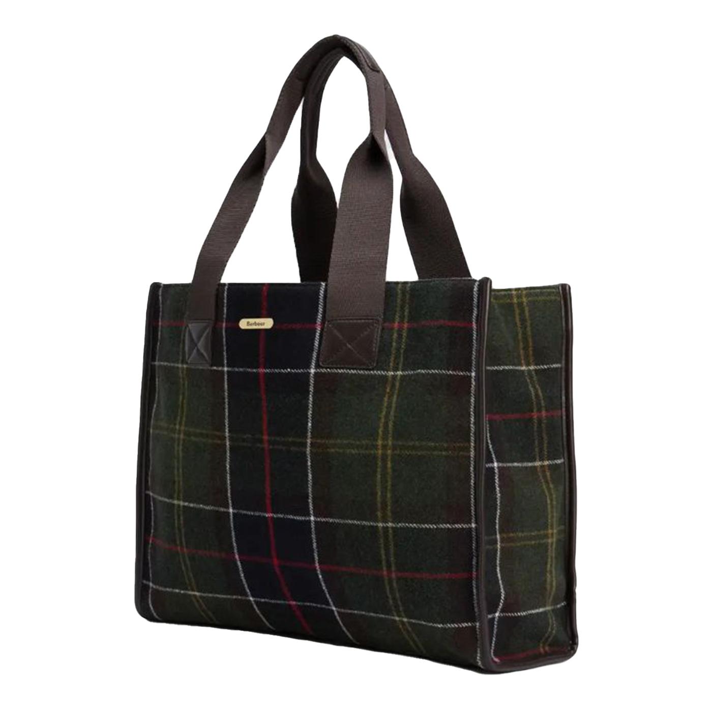 Barbour Turnberry Tartan Tote Bag - Borsa Tote Tartan LBA0424 OL91 BARBOUR 