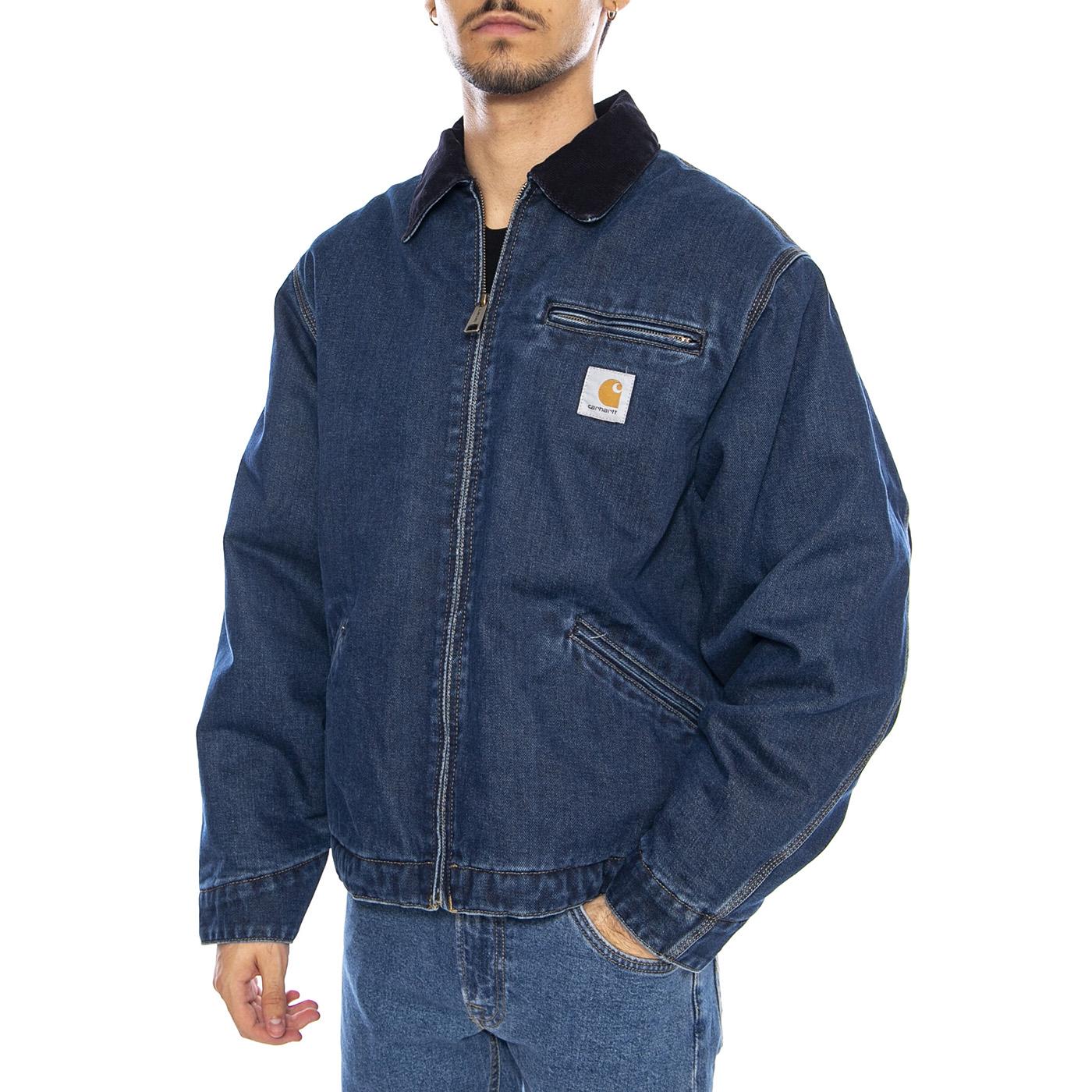 OG Detroit Jacket - Blue / Dark Navy, Stone washed I035878.45306  CARHARTT WIP 