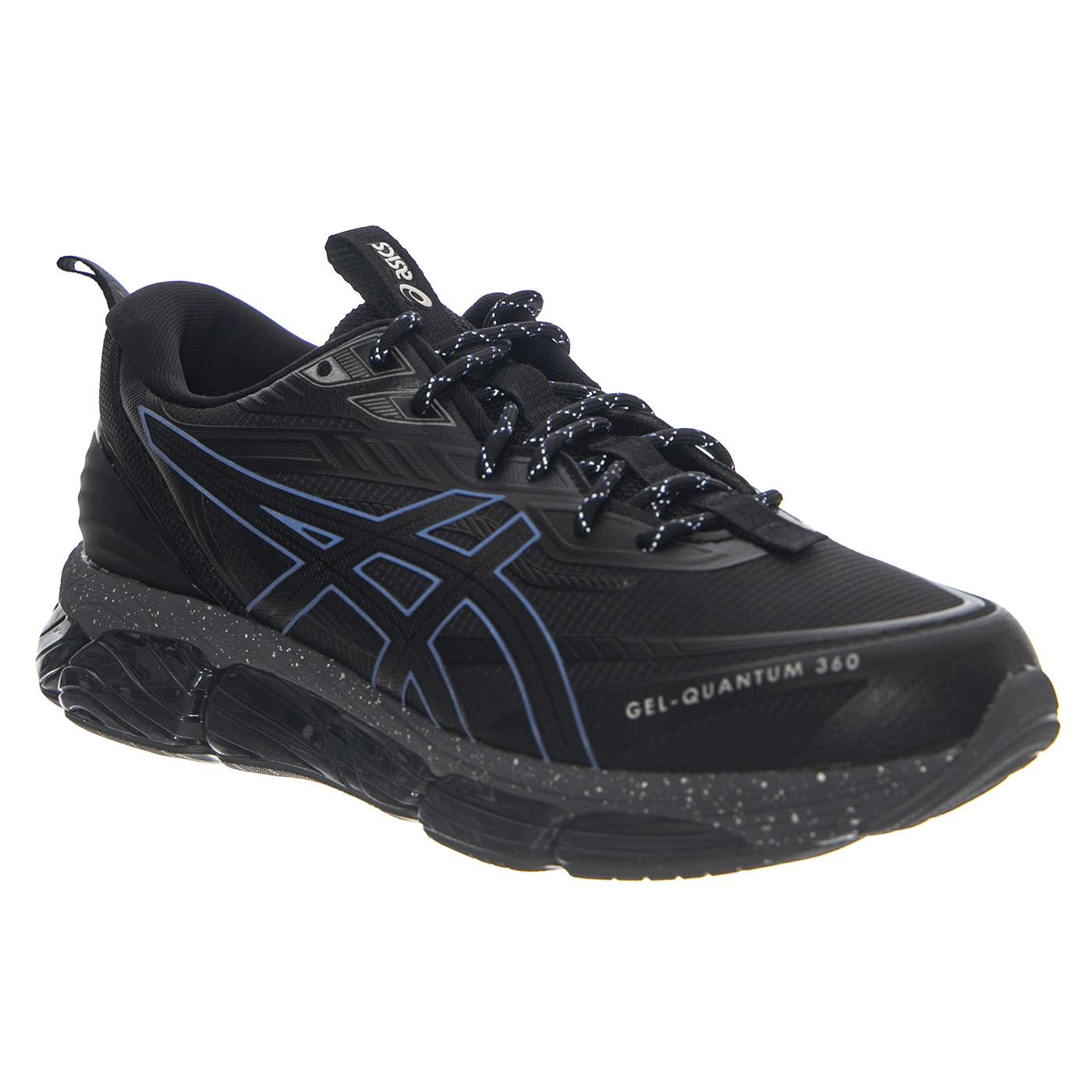 GEL-QUANTUM 360 VIII Utility Black / Asics Blue - Scarpe Stringate Uomo Nere 1203A471-003 . ASICS 