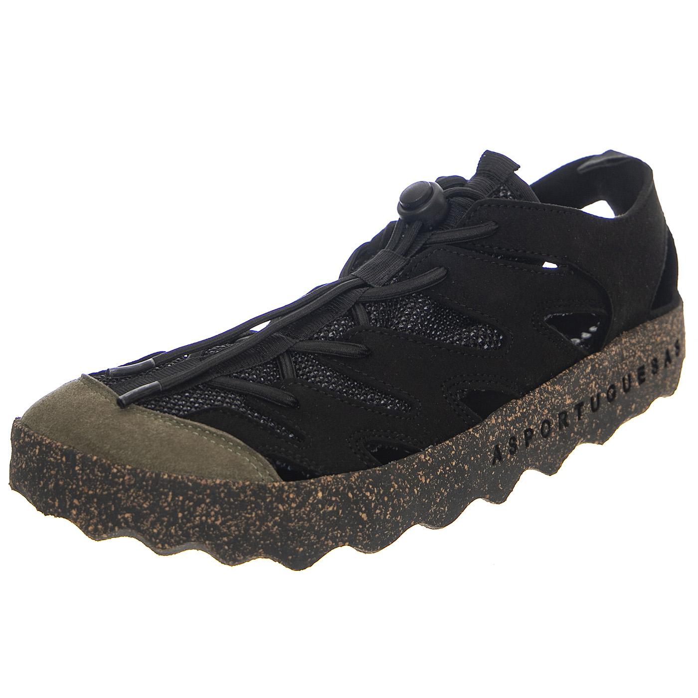 M' Cure Suede 1.8 Black - Scarpe Stringate Profilo Basso Uomo Nere P018181000-BLACK  ASPORTUGUESAS 