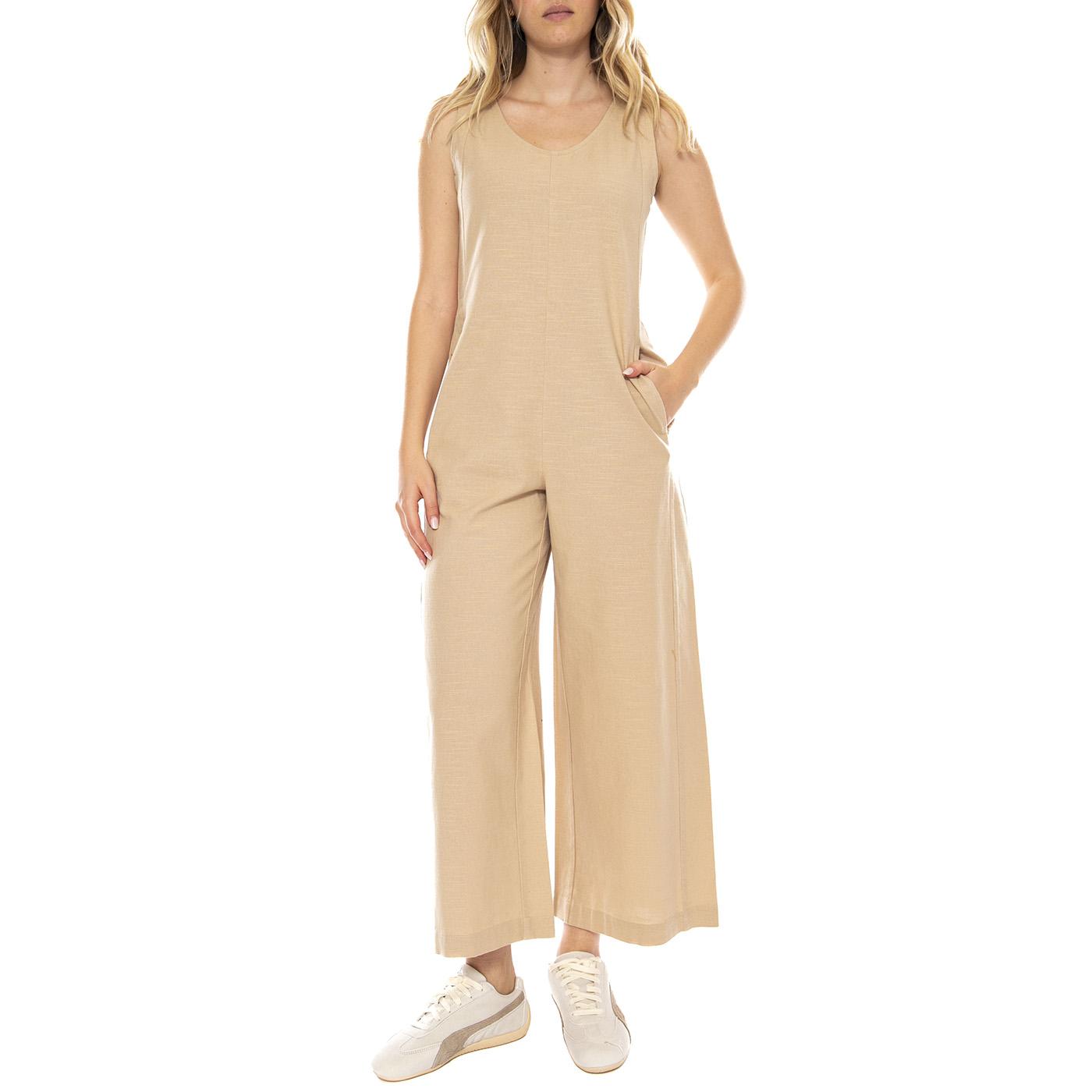 Loose Janis Jumpsuit -- Tuta Donna WJS00107-B . THINKING 