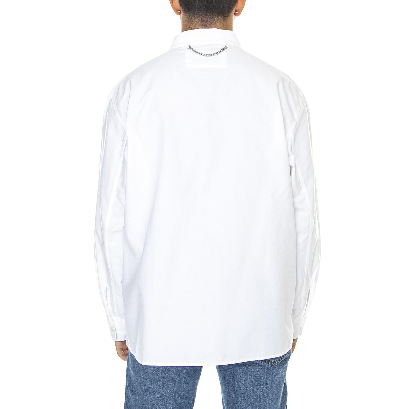 Big Ox-Shirt Ls White - Camicia Uomo Bianca I030312.02.67  EDWIN 