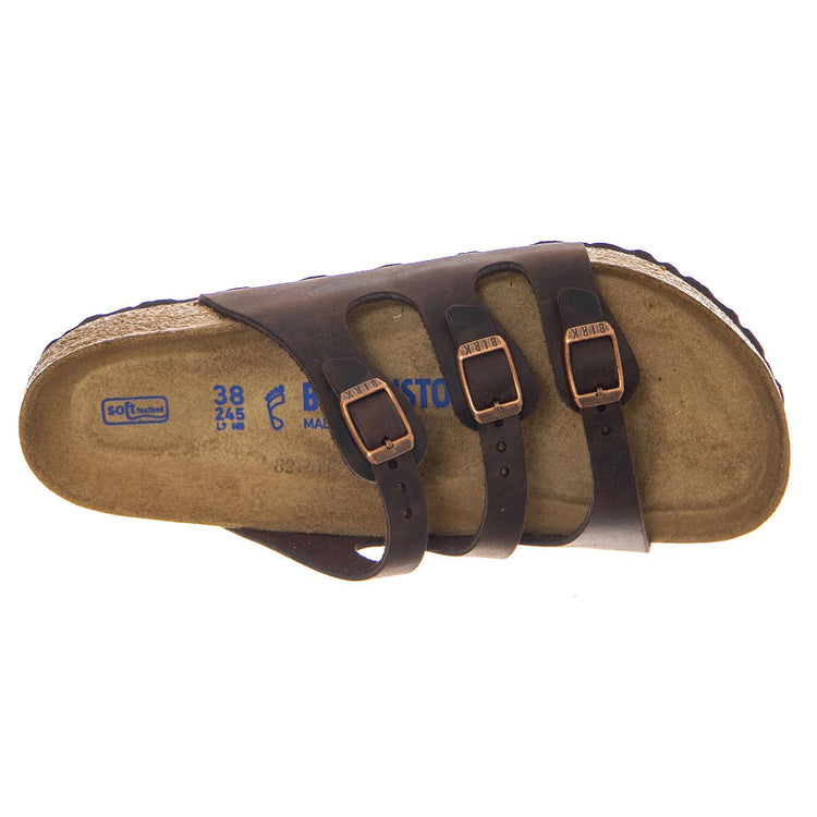 Florida SFB Habana, Oiled Leather - Sandali Donna Marroni 053901 . BIRKENSTOCK 